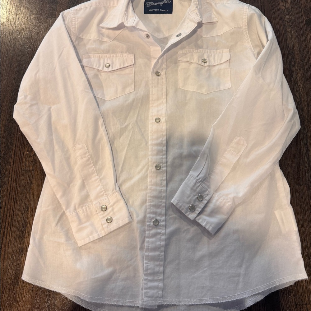 Wrangler BOYS White Shirt
